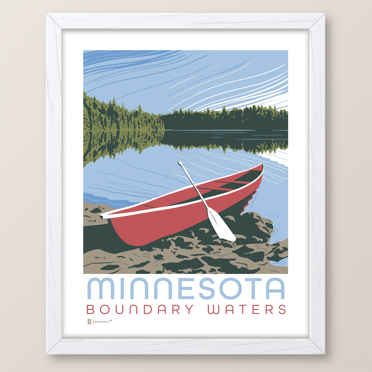 Minnesota Boundary Waters Print