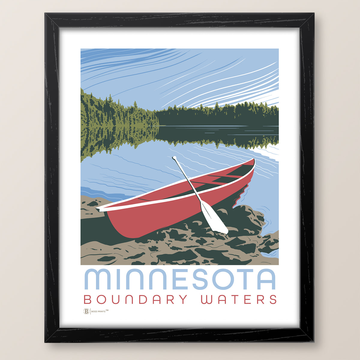 Minnesota Boundary Waters Print