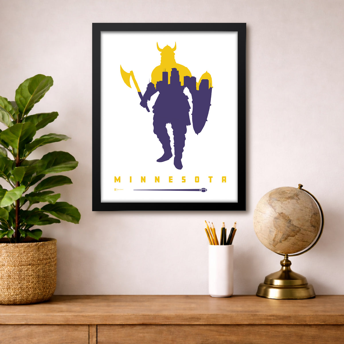 Minnesota Football Print