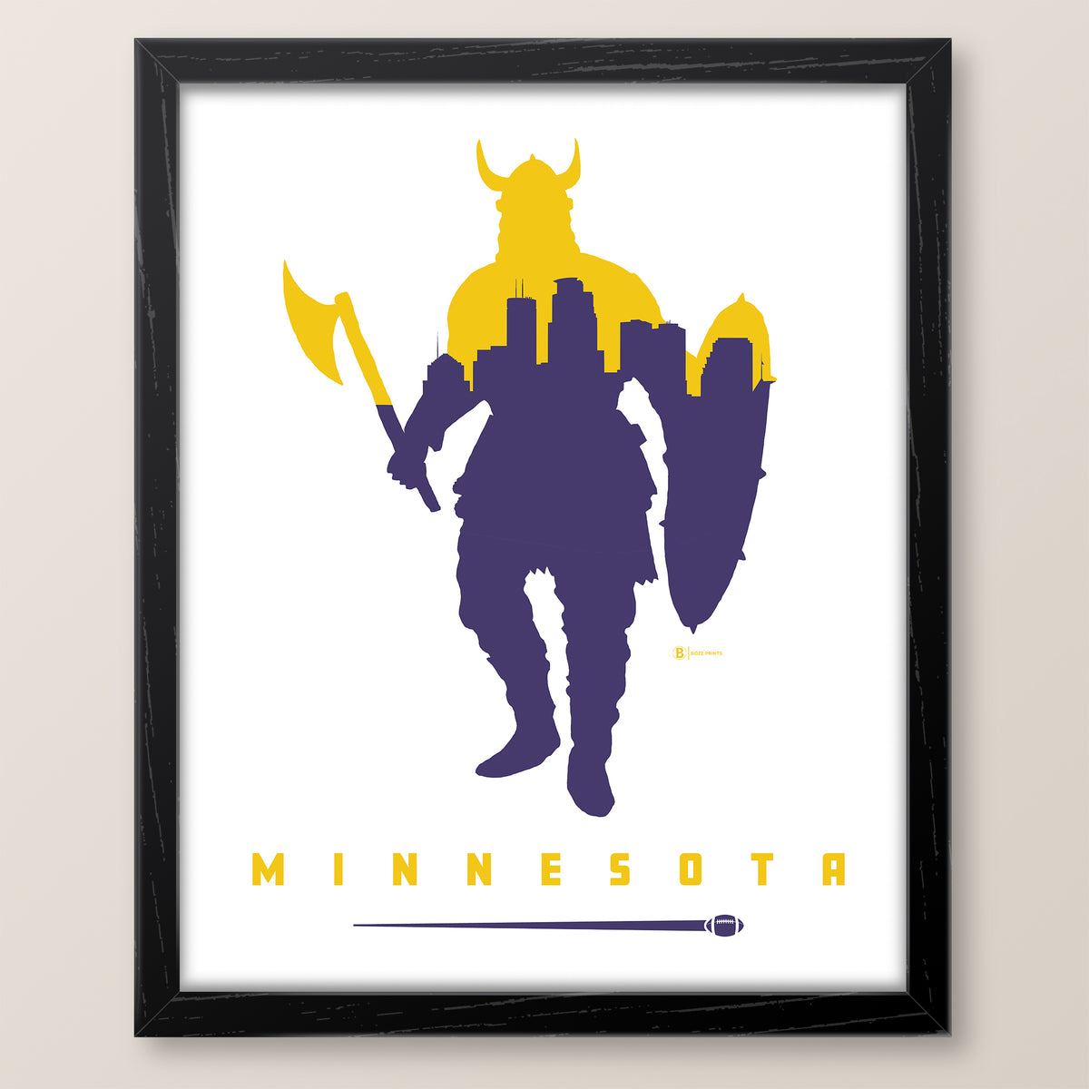 Minnesota Football Print