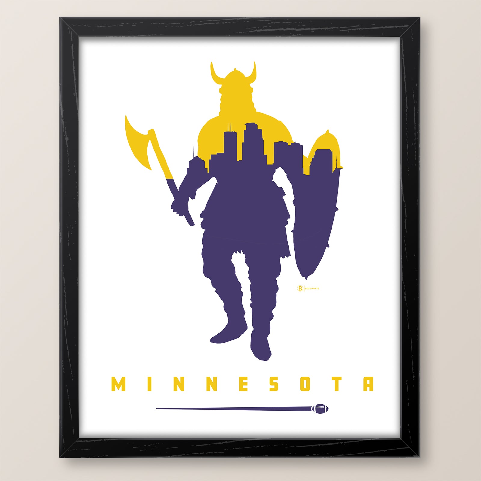 Minnesota Football Print