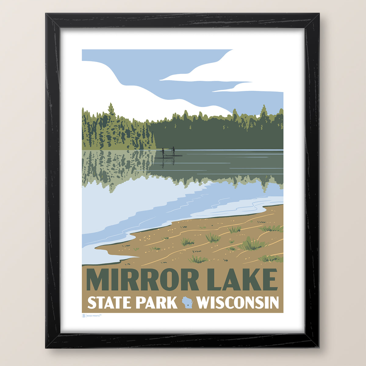 Mirror Lake State Park Wisconsin Print