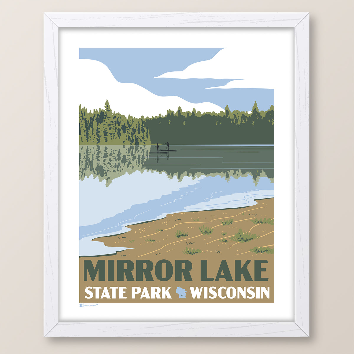 Mirror Lake State Park Wisconsin Print