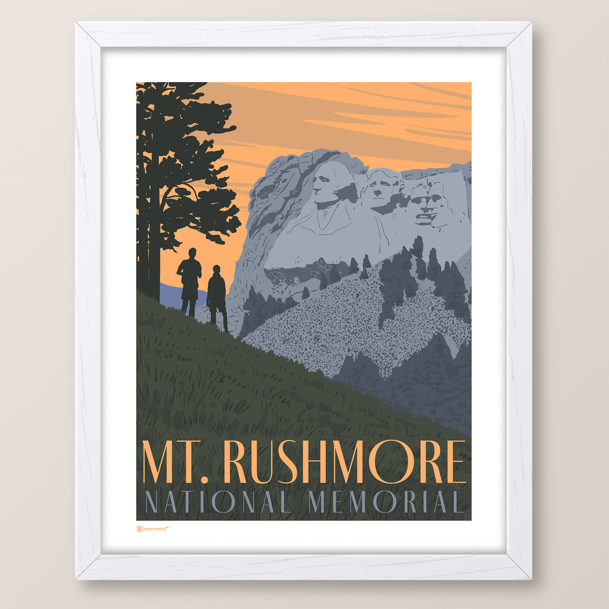 Mt. Rushmore National Memorial Print