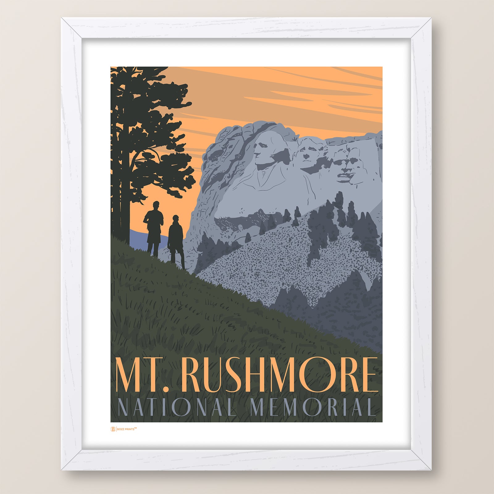 Mt. Rushmore National Memorial Print