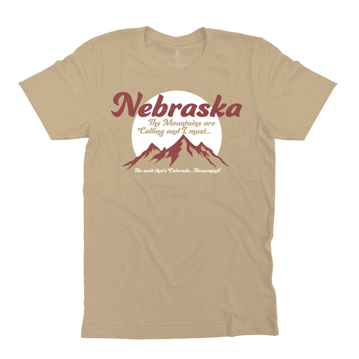 Nebraska Mountains are Calling T-Shirt