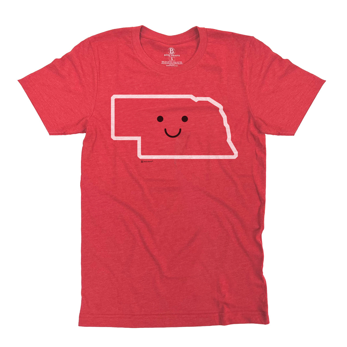 Smiley Face Nebraska T-Shirt