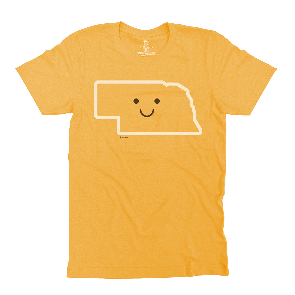 Smiley Face Nebraska T-Shirt