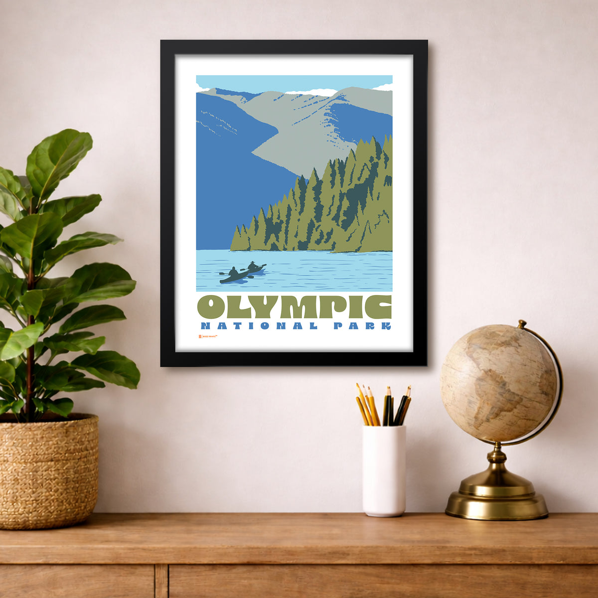 Olympic National Park Lake Crescent Print