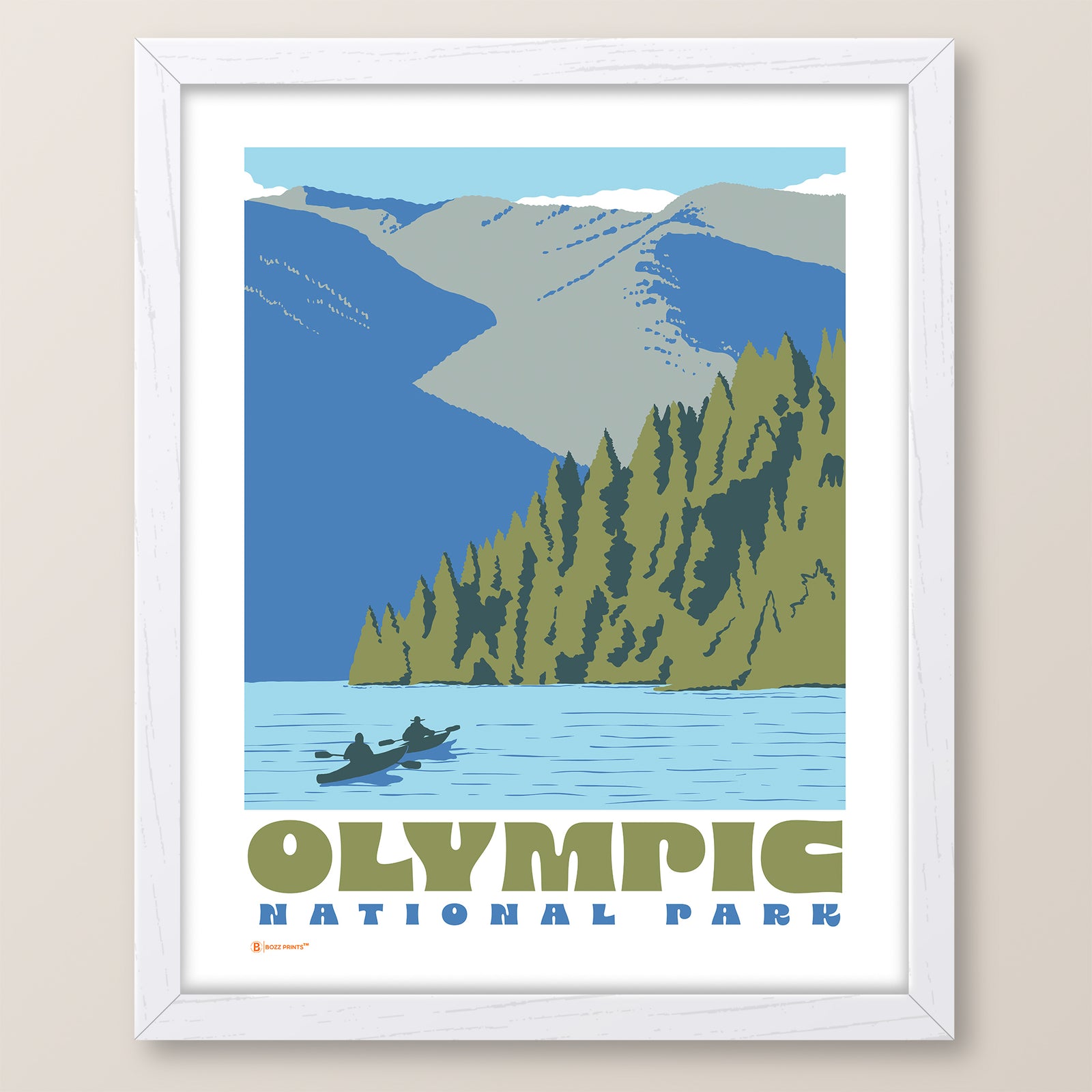 Olympic National Park Lake Crescent Print