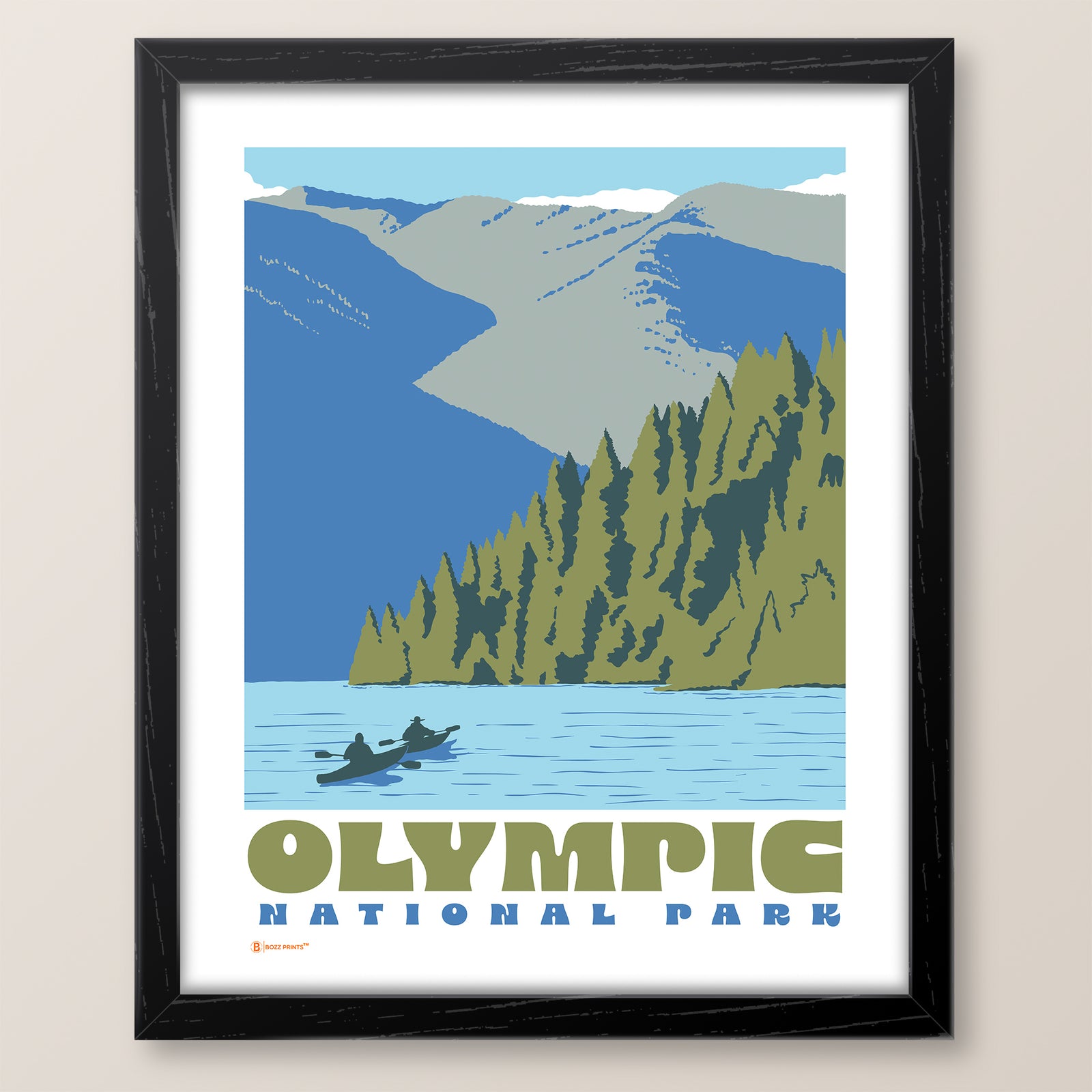 Olympic National Park Lake Crescent Print
