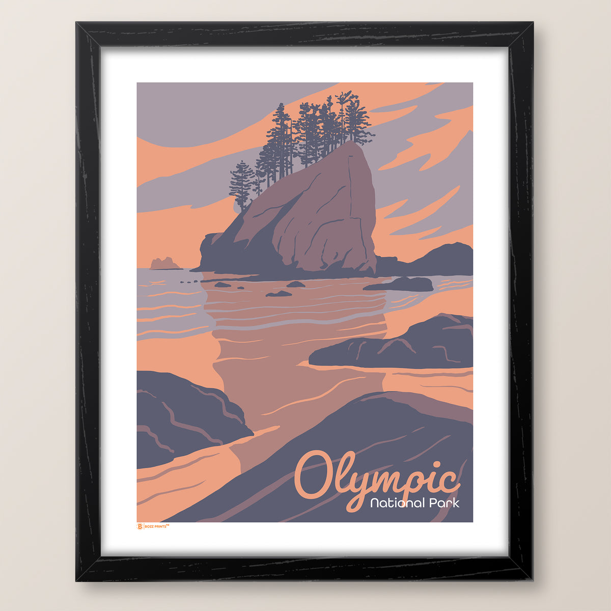 Olympic National Park Little James Island Print