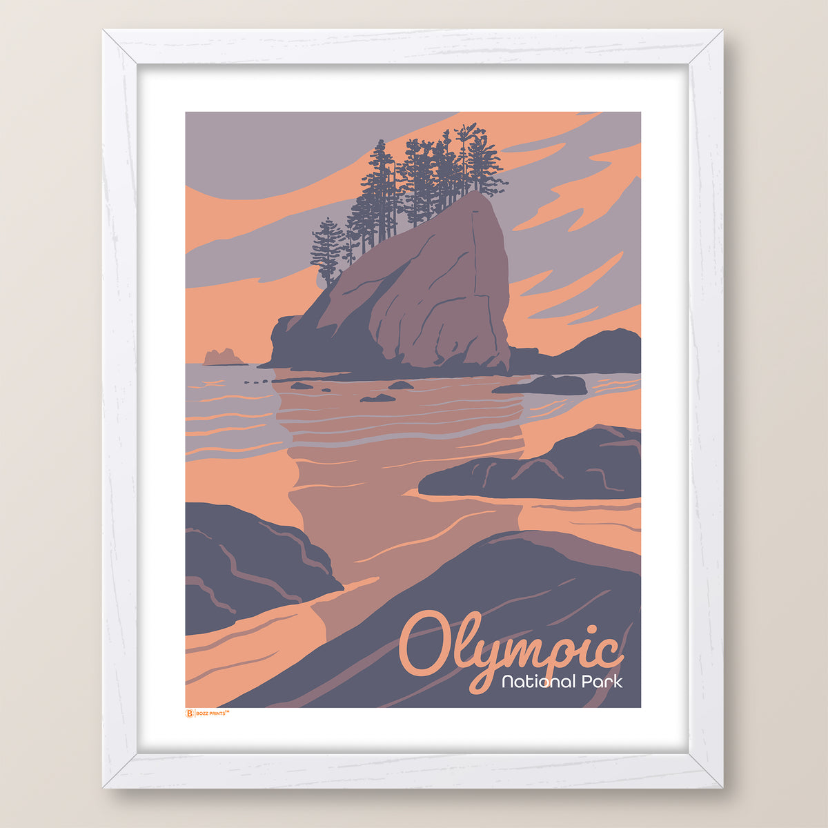 Olympic National Park Little James Island Print