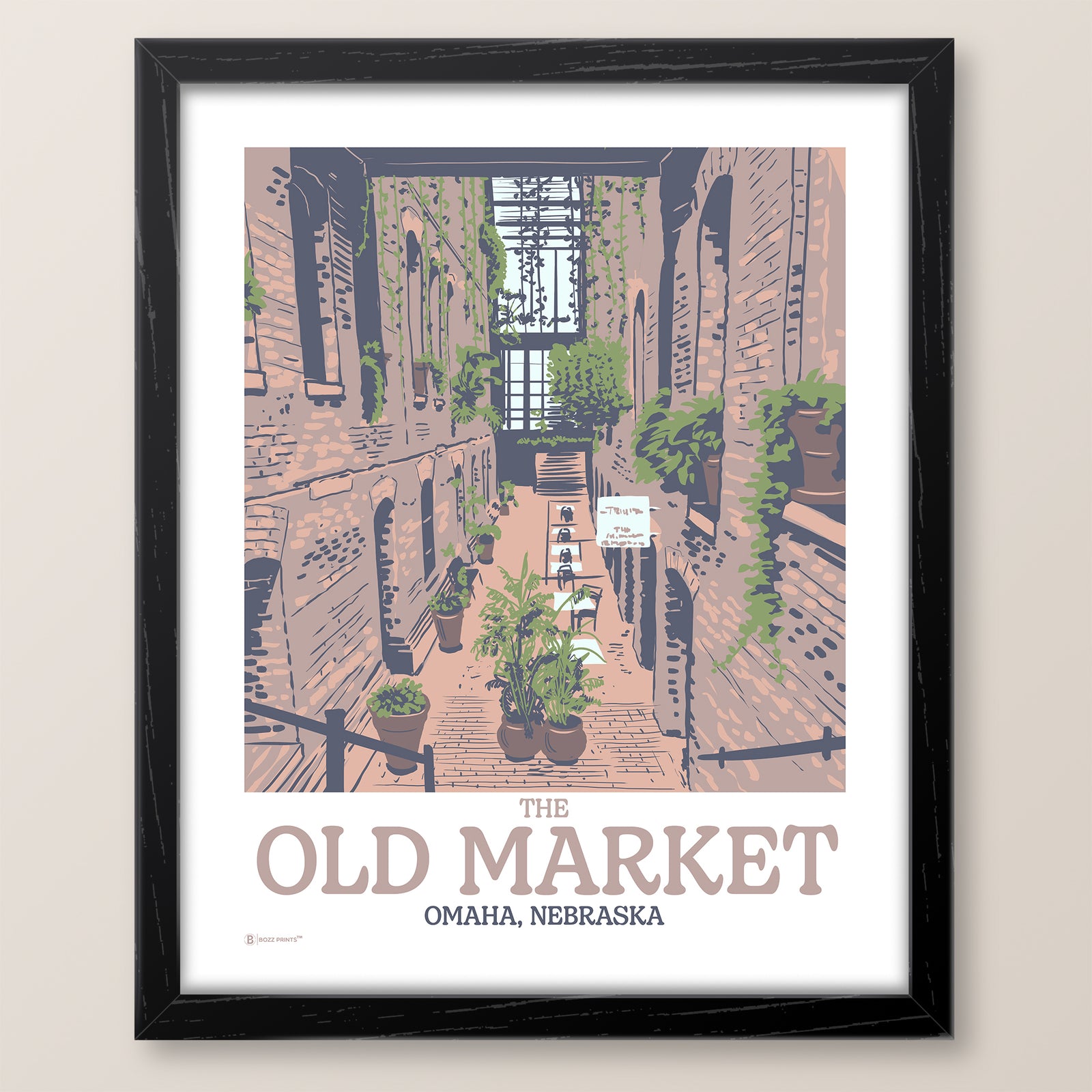 Omaha Old Market Print
