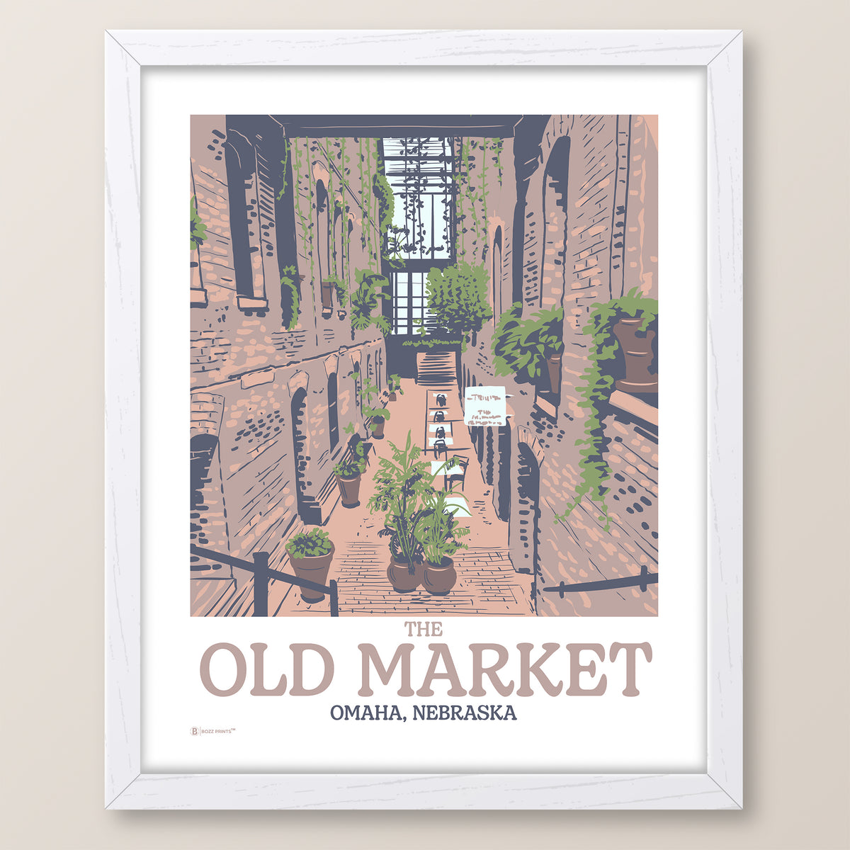 Omaha Old Market Print
