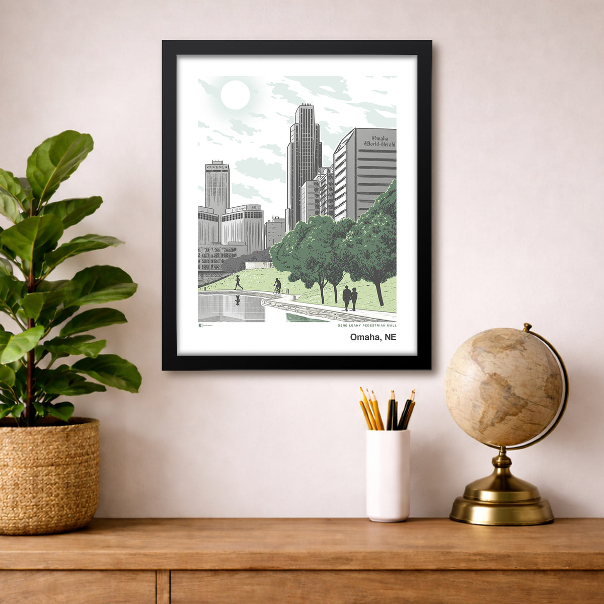 Omaha Park Print