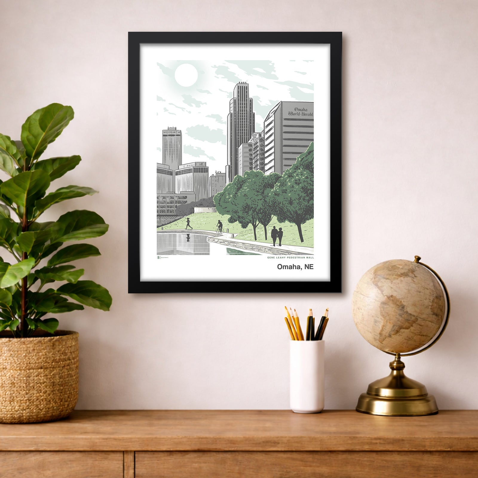 Omaha Park Print