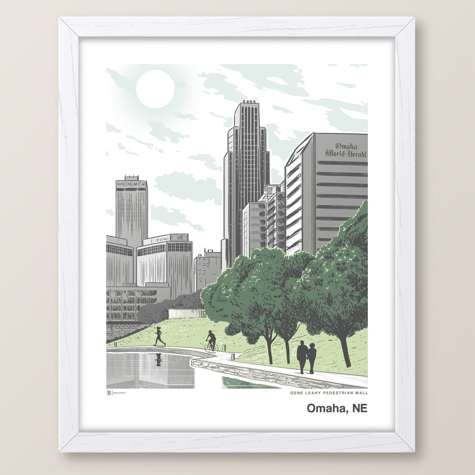 Omaha Park Print
