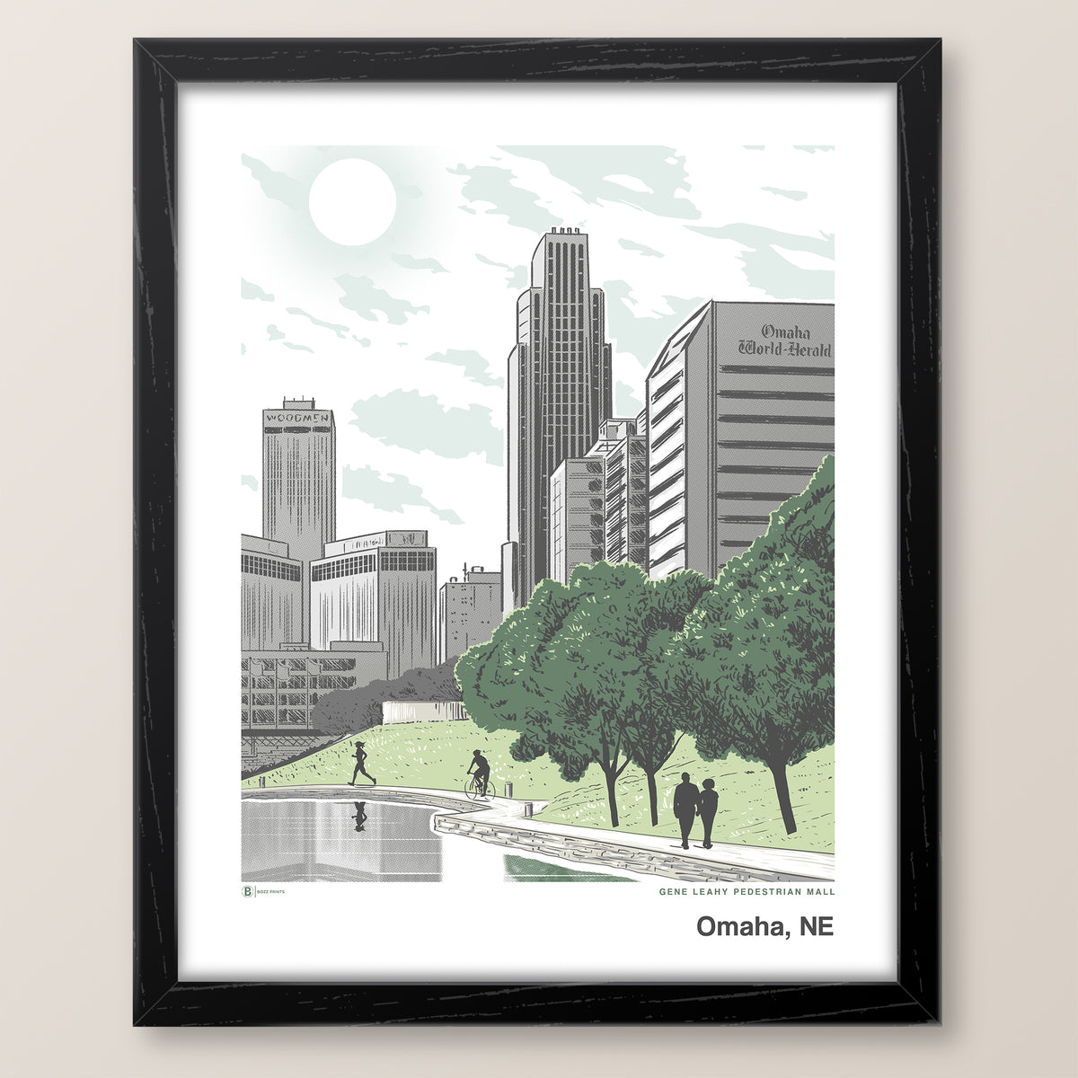 Omaha Park Print