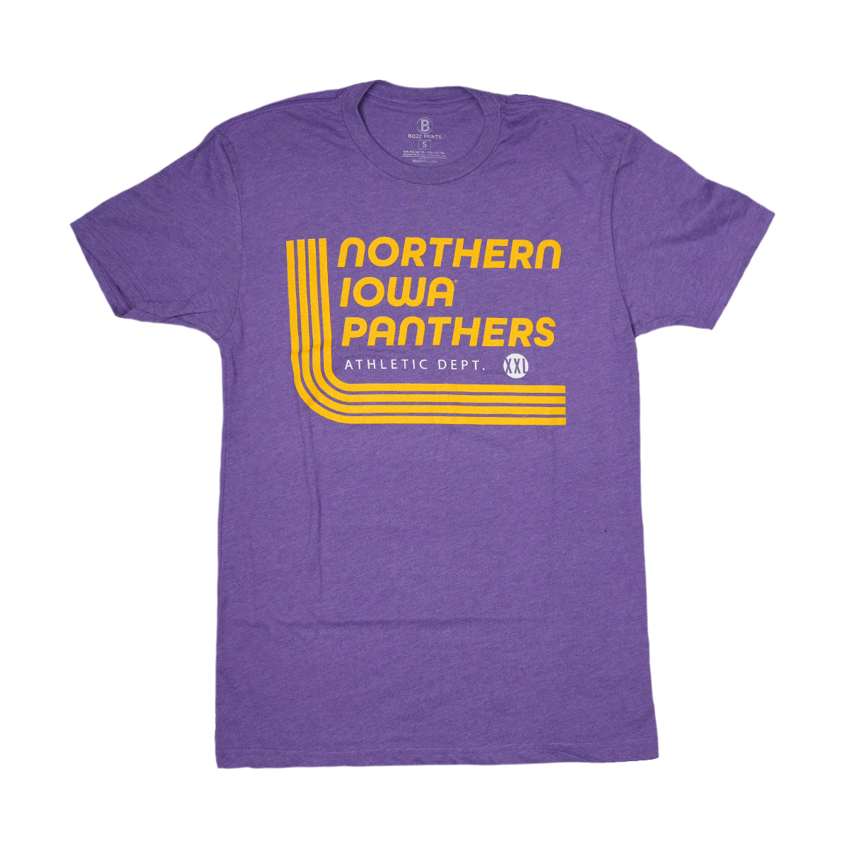 University of Northern Iowa Retro Athletic Department T-Shirt