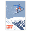 Park City Snowboarding Postcard