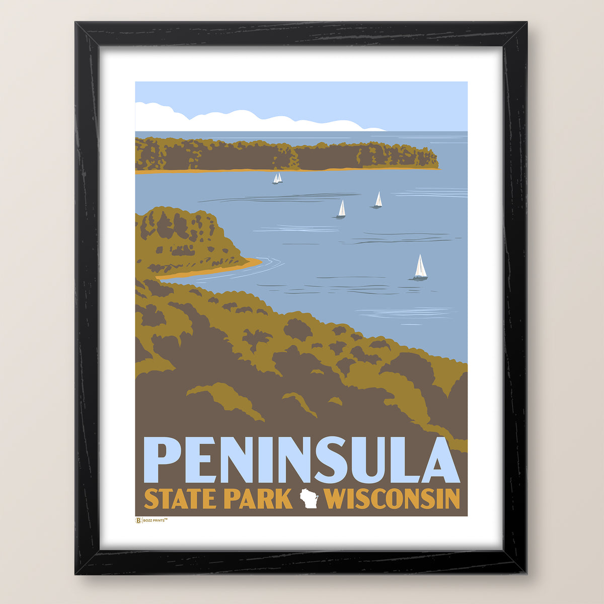 Peninsula State Park Wisconsin Print