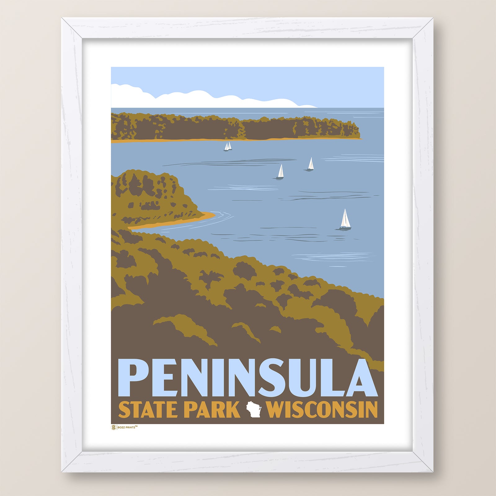 Peninsula State Park Wisconsin Print