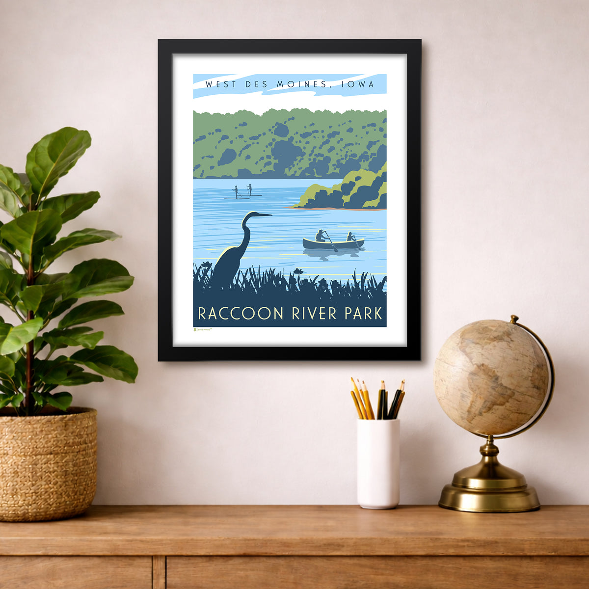 Raccoon River Park -  West Des Moines Print