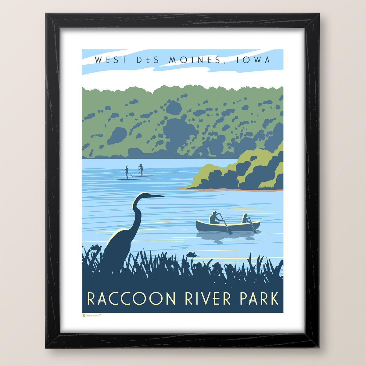 Raccoon River Park -  West Des Moines Print