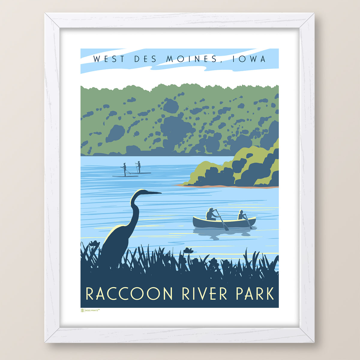 Raccoon River Park -  West Des Moines Print