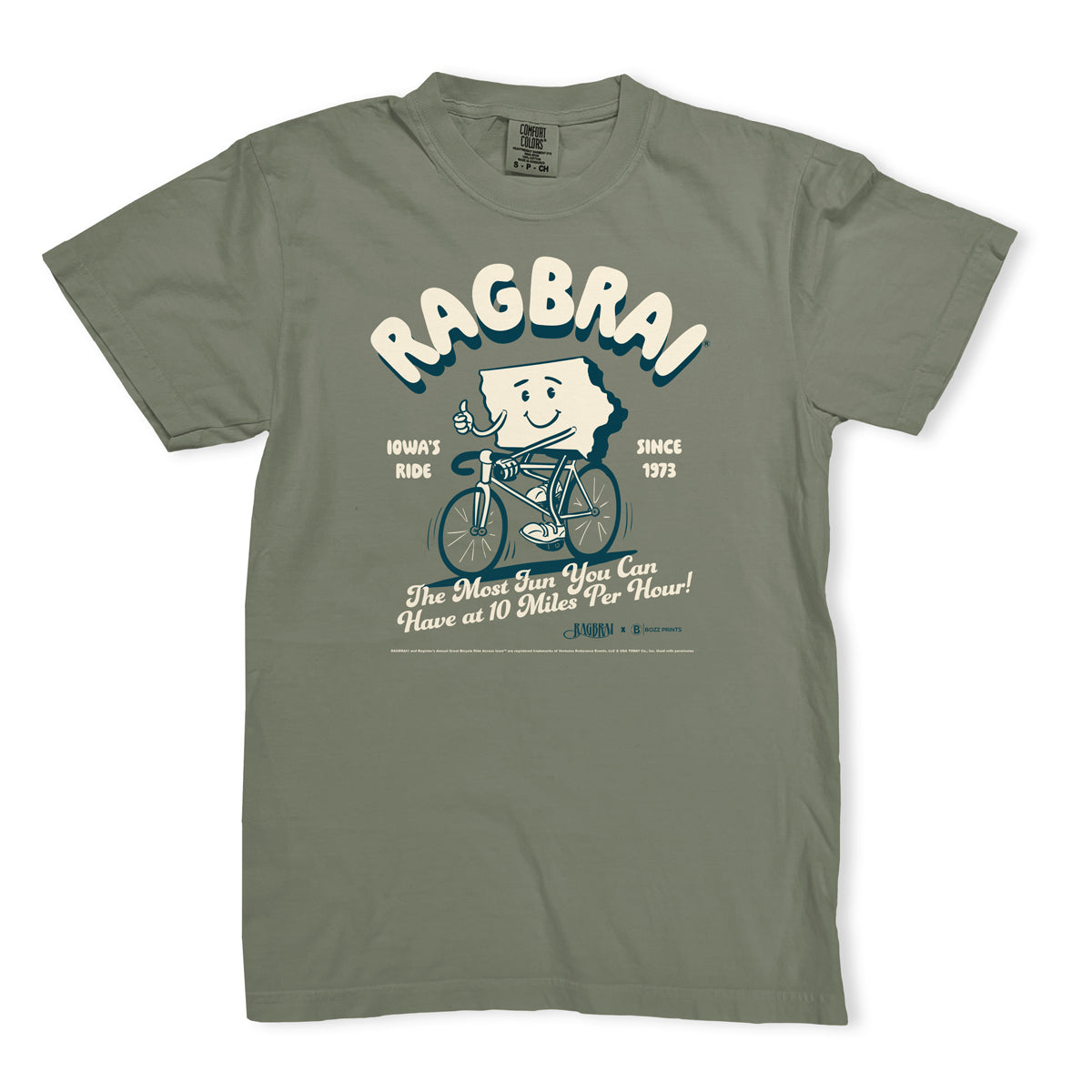 RAGBRAI Iowa Mascot T-Shirt
