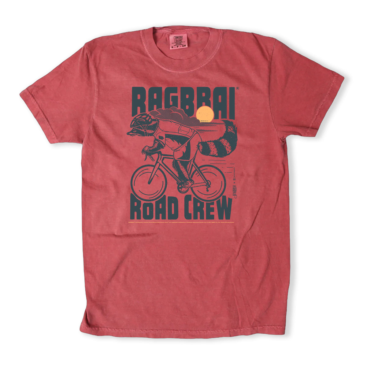RAGBRAI Raccoon Road Crew T-Shirt