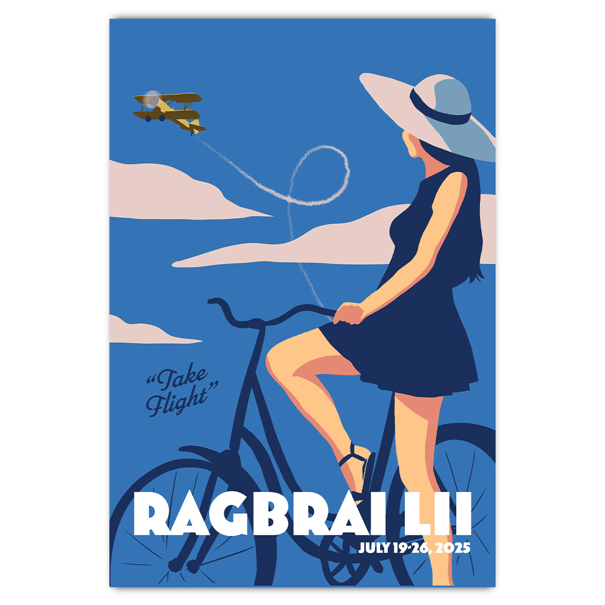 RAGBRAI LII Take Flight Postcard