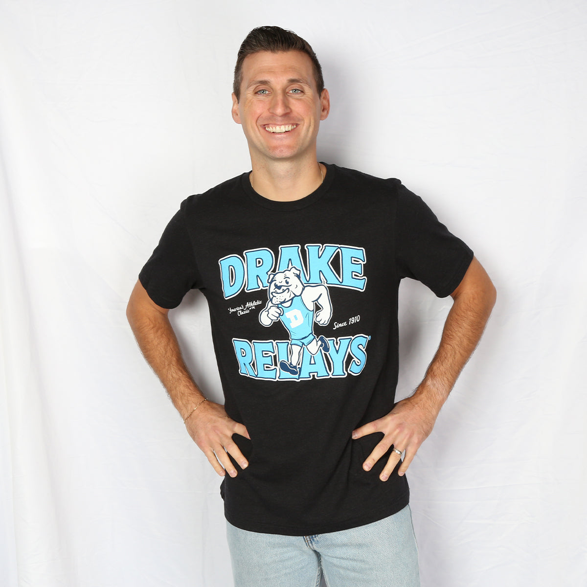Drake Relays Running Spike T-Shirt - Bozz Prints