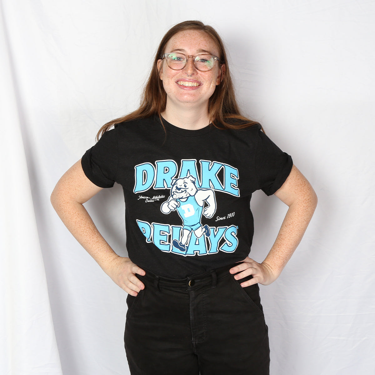 Drake Relays Running Spike T-Shirt - Bozz Prints