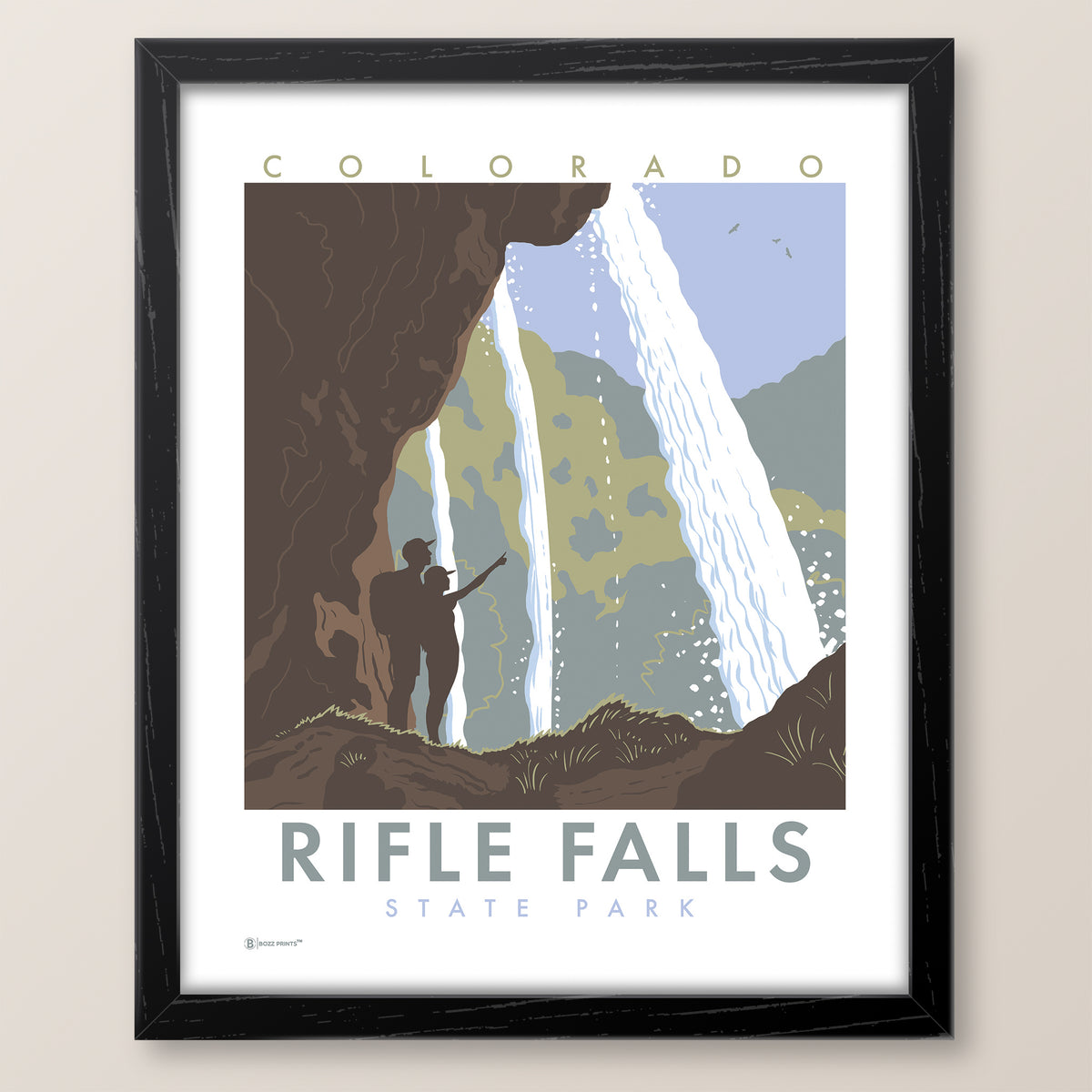 Rifle Falls - Colorado State Park Print