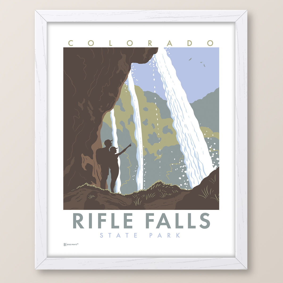 Rifle Falls - Colorado State Park Print