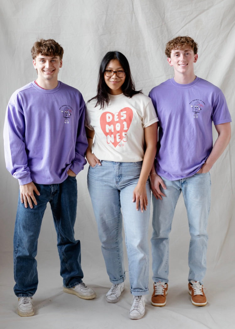 Des Moines is Cool Crewneck Sweatshirt