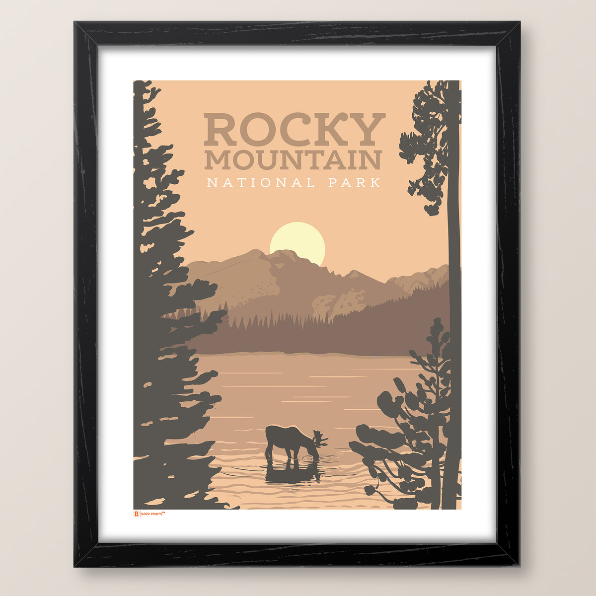 Rocky Mountain National Park Bear Lake Print