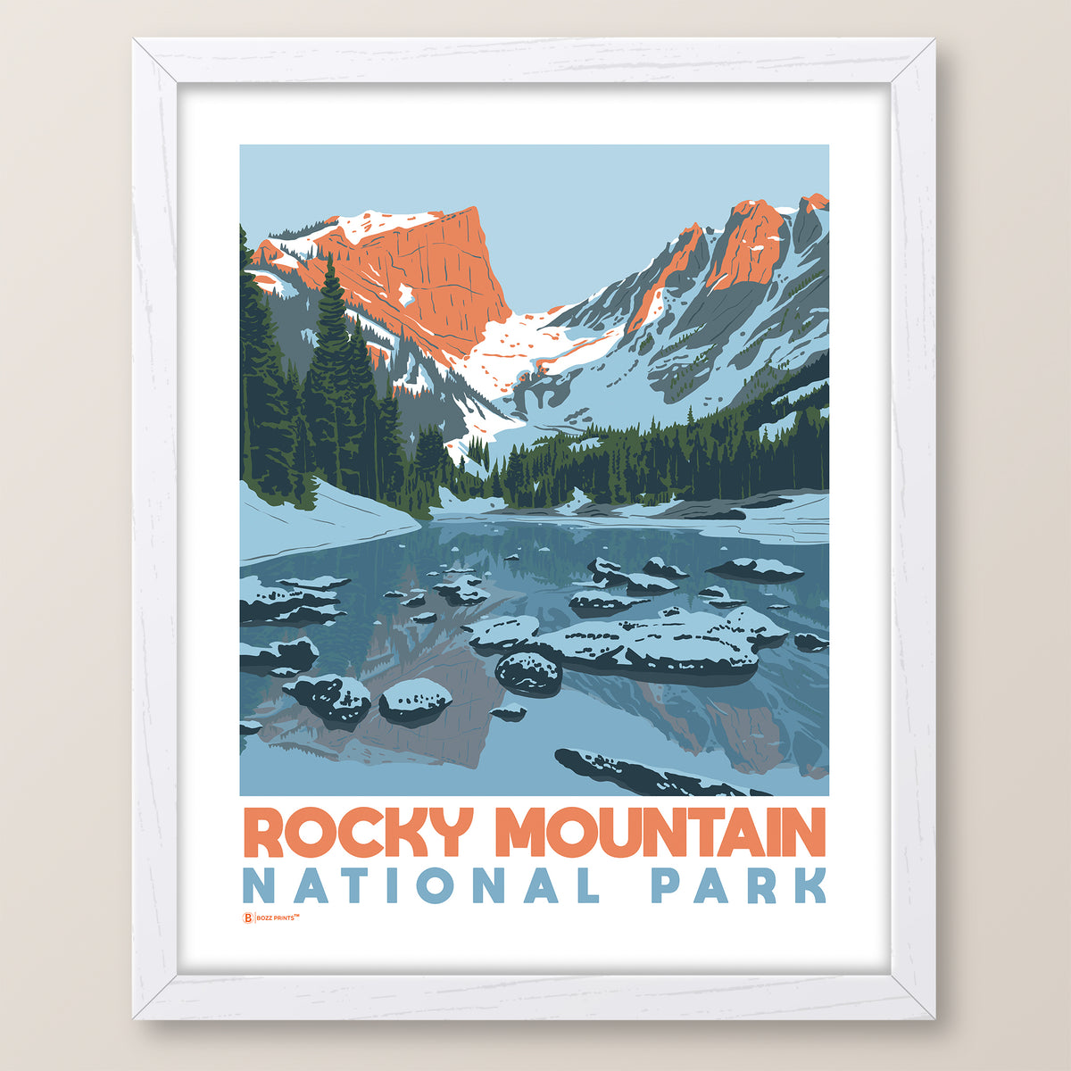 Rocky Mountain National Park Dream Lake Print