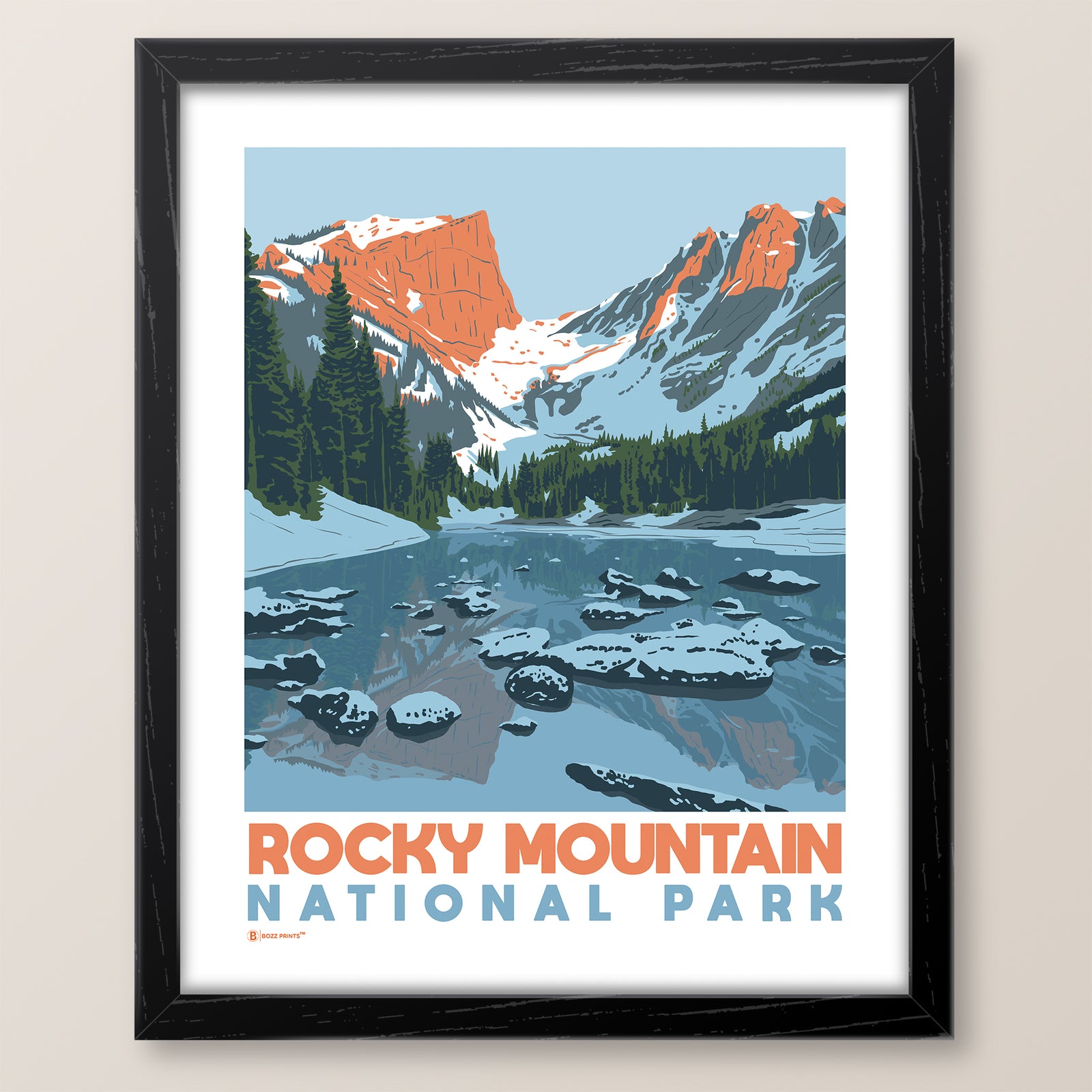 Rocky Mountain National Park Dream Lake Print
