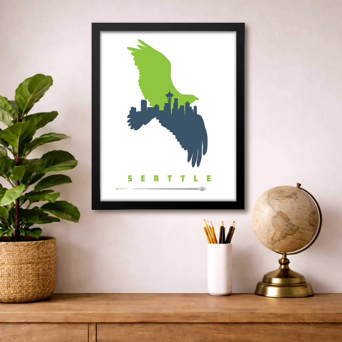 Seattle Football Print