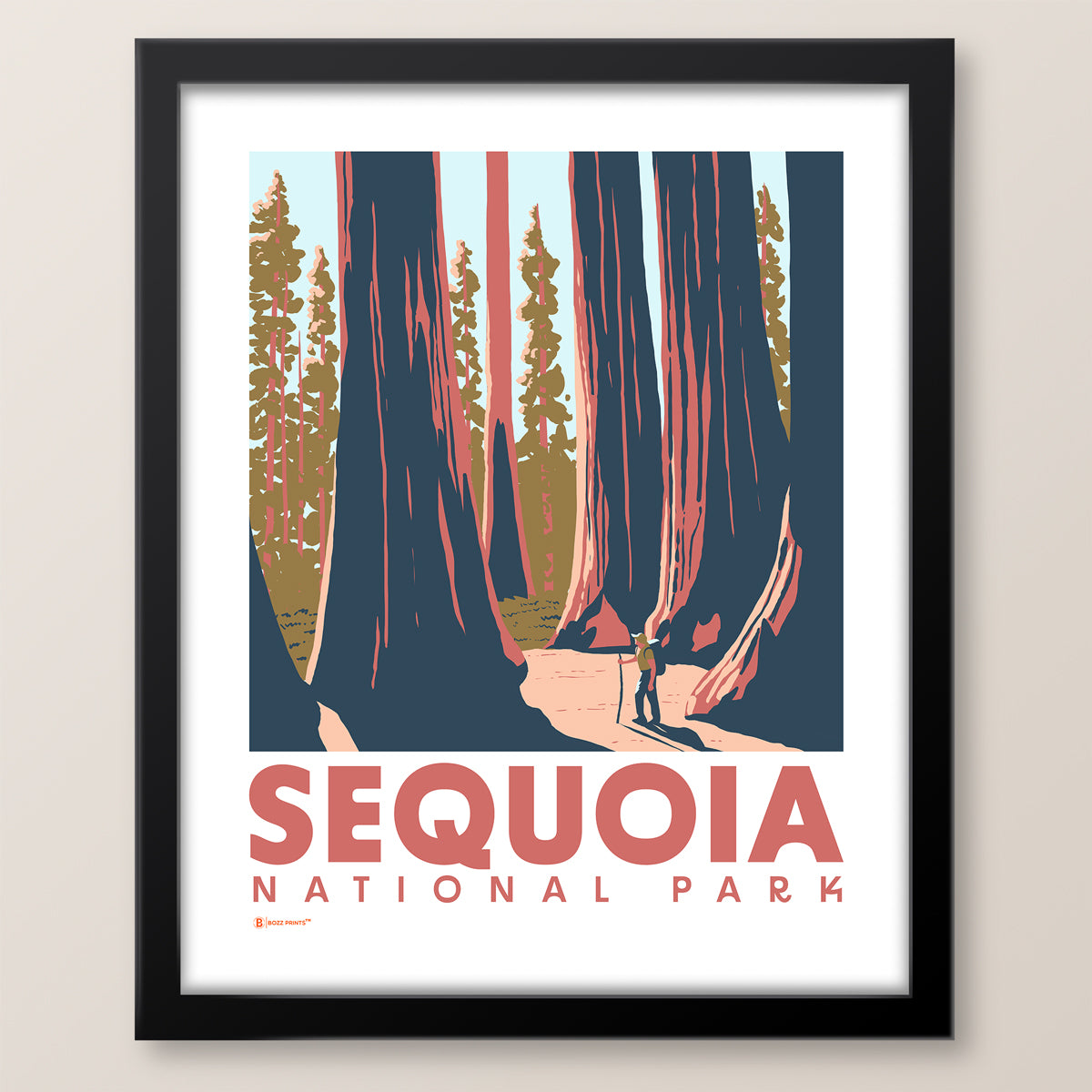 Sequoia National Park Forest Hike Print