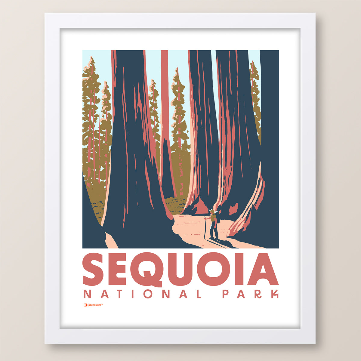 Sequoia National Park Forest Hike Print