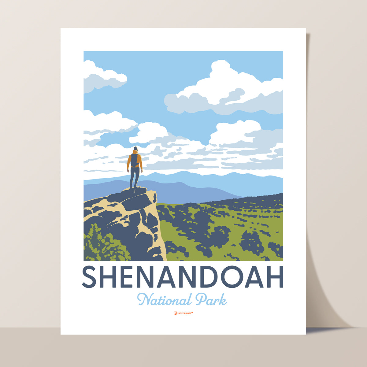 Shenandoah National Park Scenic Overlook Print