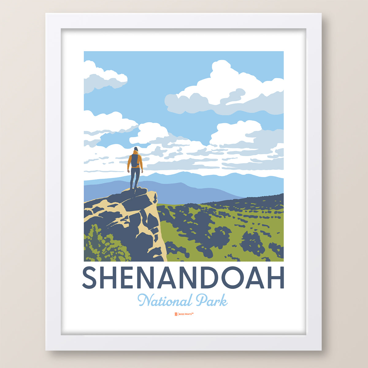 Shenandoah National Park Scenic Overlook Print