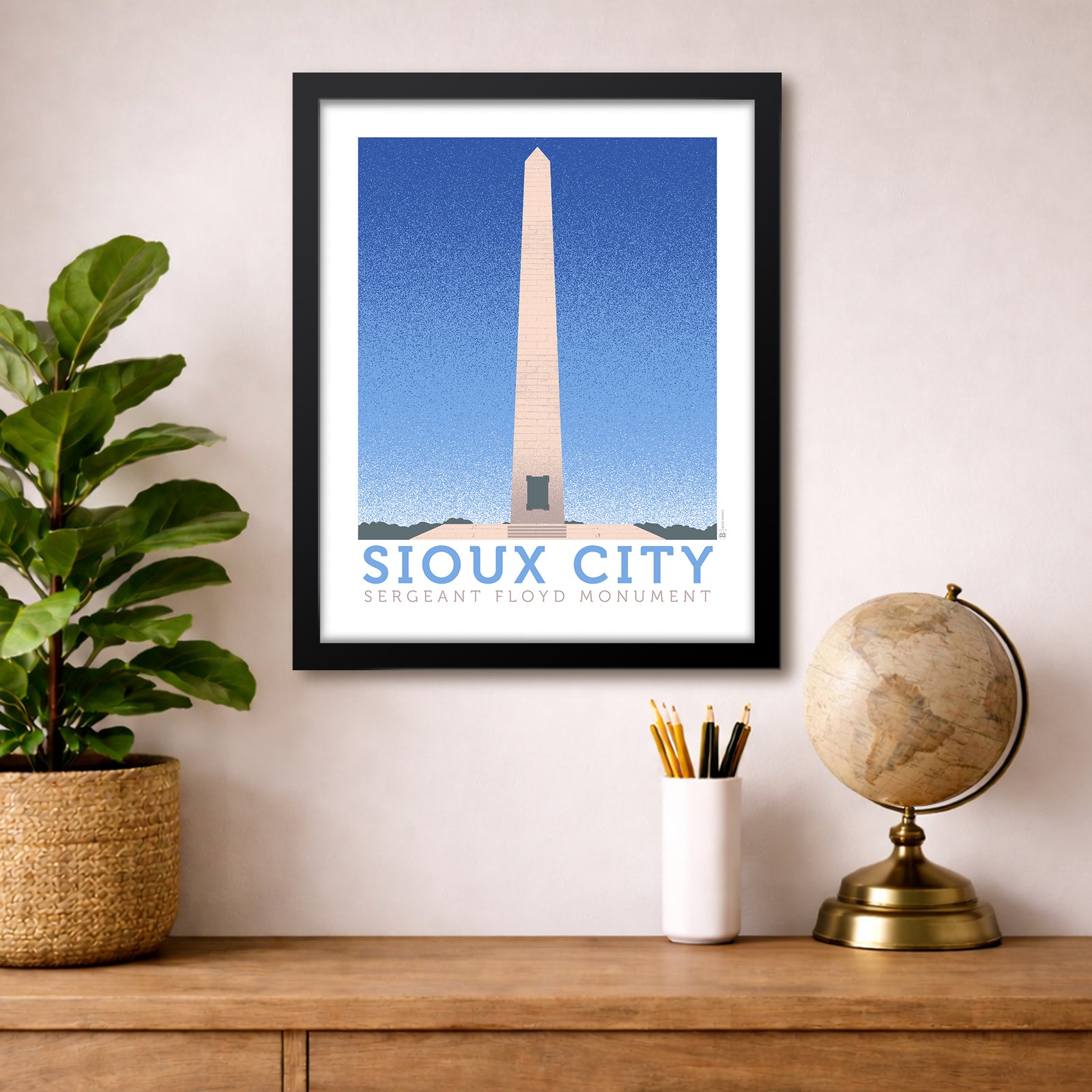 Sioux City Monument Print