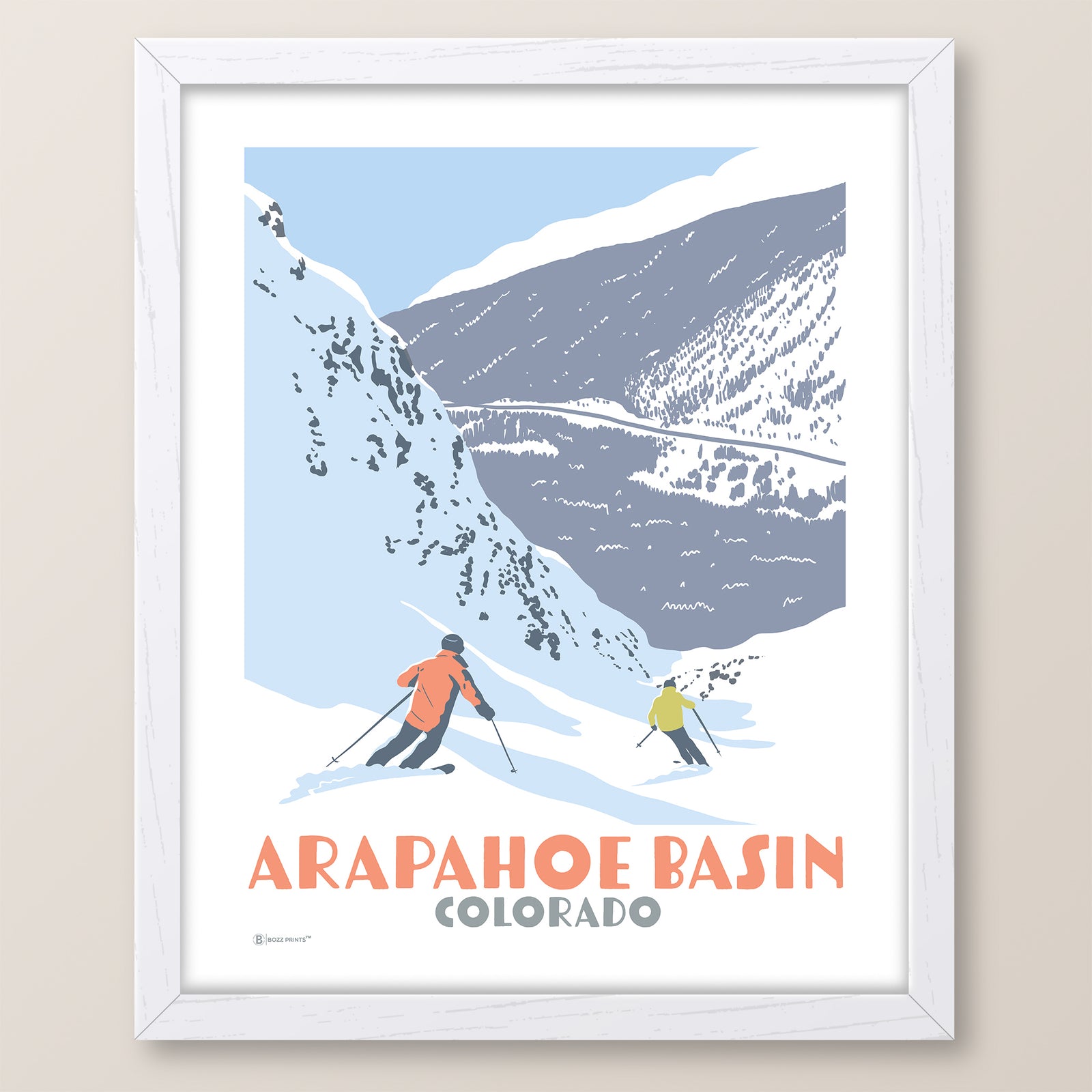 Ski Arapahoe Basin Print