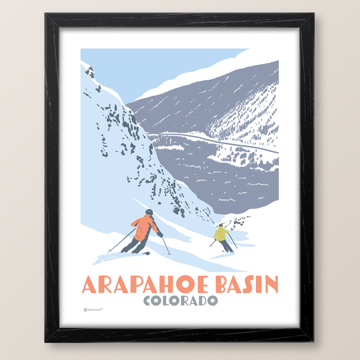 Ski Arapahoe Basin Print