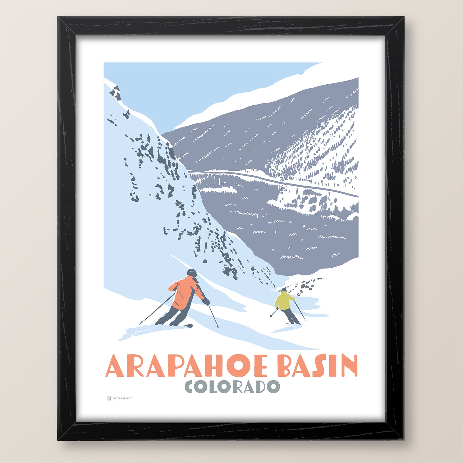Ski Arapahoe Basin Print